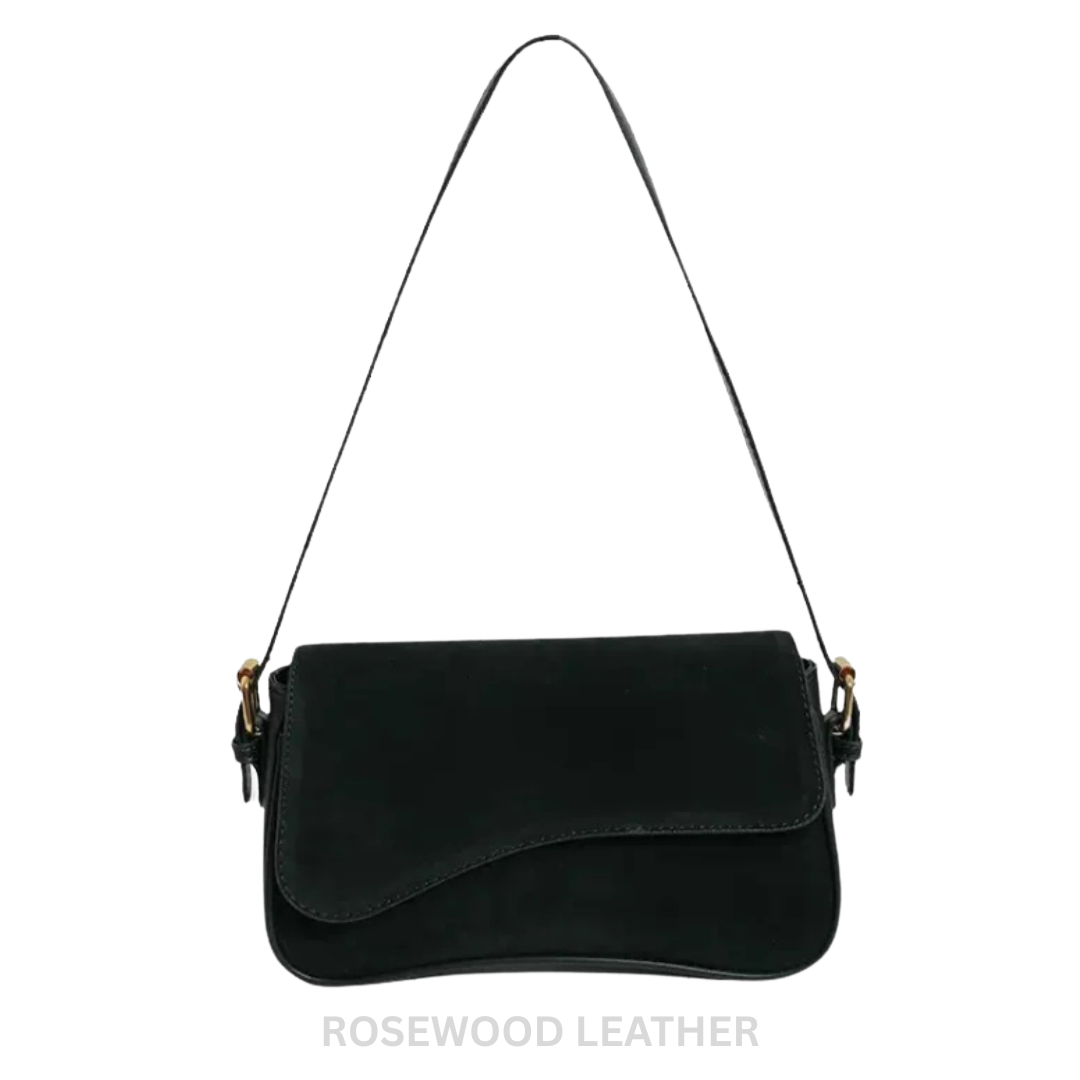 Maria Suede Shoulder Bag.