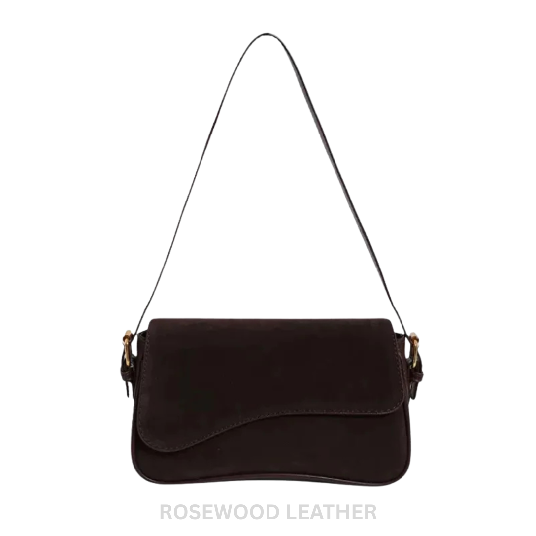 Maria Suede Shoulder Bag.