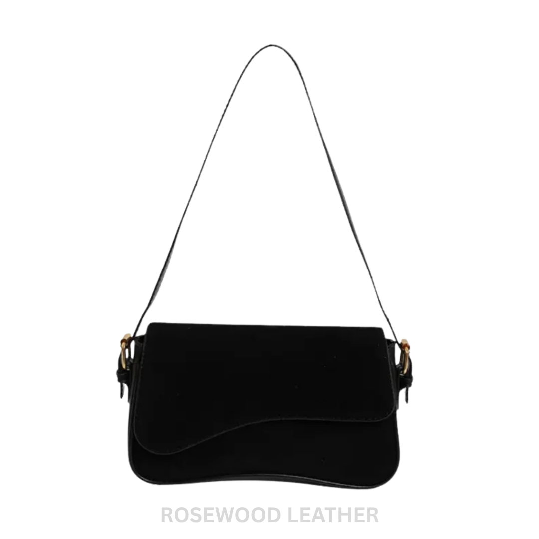 Maria Suede Shoulder Bag.